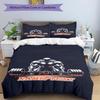 3PC Custom Name Strength Bedding Set Duvet Cover Closure Includes 1 Duvet Cover & 2 Pillowcases for Bedroom
