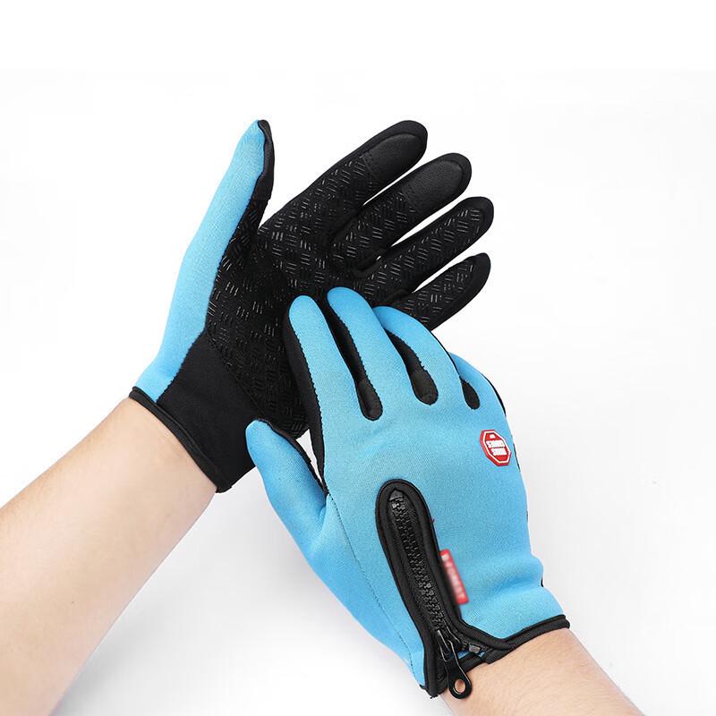 Unisex Winter Warm Fleece Touchscreen Ski Gloves