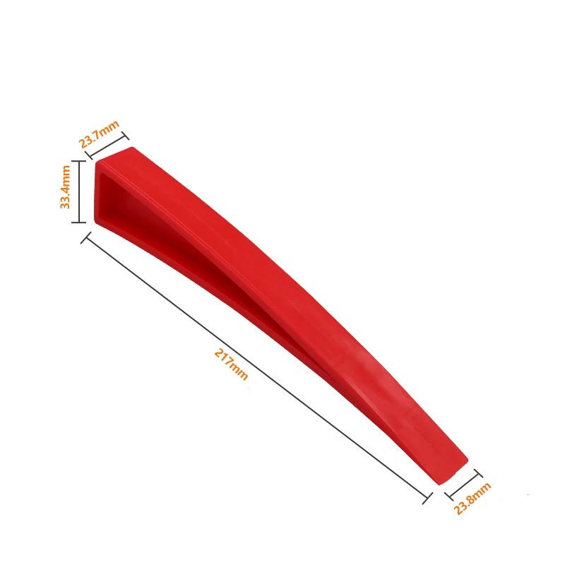 Rotes Auto-Dellenreparaturwerkzeug, Auto-Universal-Brecheisen-Vergrößerer, Tür-/Fensterkeil-Panel, lackfreie Dellenentfernung, Reparatur-Handwerkzeug