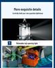 Compatible LEGO Lighthouse Toy: Rotating Light & Small Particle Building Blocks, Architectural Street View Model