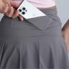 Women's High-Waist Quick-Dry Running Tennis Skirt