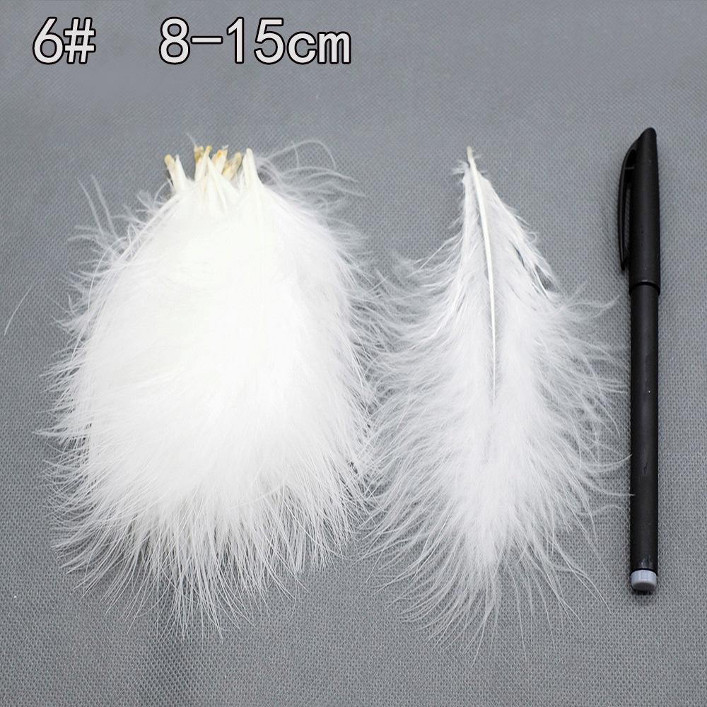 Weiße Feder Kollektion: DIY Handgemachte Bekleidungsaccessoires mit Gänse- und Truthahnfedern