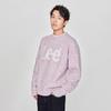 Lee Unisex Jacquard Big Logo Round Neck Sweater