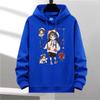 Dame Hettegenser Anime Omniscient Reader Grafisk Genser Tegneserie Kawaii Trykk Pullover for Jenter Vinter Fleece Klær