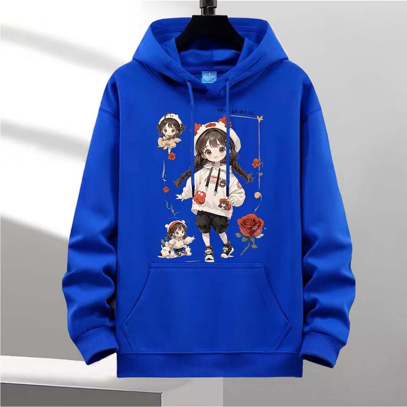 Women Hoodies Anime Omniscient Reader Graphic Sweatshirt Cartoon Comic Kawaii Printing Pullovers for Girls Winter Fleece Clothes