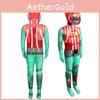 Cosplay Silk Tomatohead Jumpsuit Girls Role Playing Gaming Costumes
