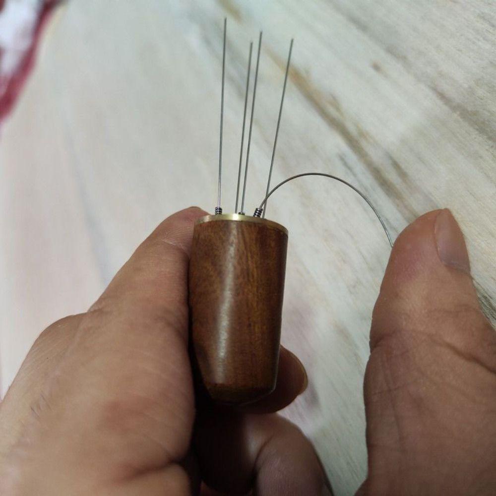 Steel Needles Tamper Distributor Espresso Powder Stirrer Hand Stirrer Leveler Needle Coffee Tamper