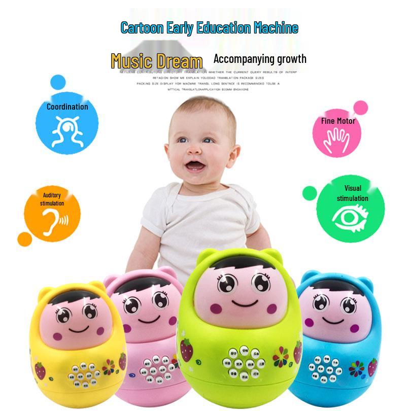 

Неваляшка Музыкальная и световая развивающая игрушка для младенцев и малышей Large