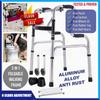 Ходунки 3 в 1 з регульованою висотою, складні, для літніх людей, підтримка для туалету, стілець для душу, алюмінієвий сплав, тренувальний кронштейн
