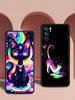 Colorful Cat Design Phone Case For Oppo Reno 13 12 11 10 7 F Find X5 X6 A98 A80 A79 A78 A57 A54 A31 A17 Pro 5G Soft TPU Cover