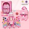 Princess Makeup Set for Girls - Cosmetics Box with Lipstick & Nail Polish