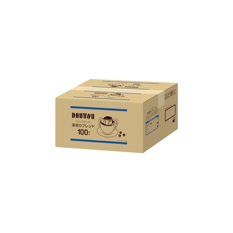 Doutor Coffee Drip Pack Dark Roast Blend (100 servings)