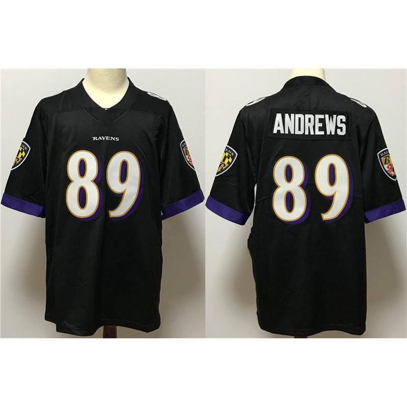 Baltimore Ravens NFL Football Jersey Mens Team Sports Fan Apparel Purple Black White Size S-XXXL