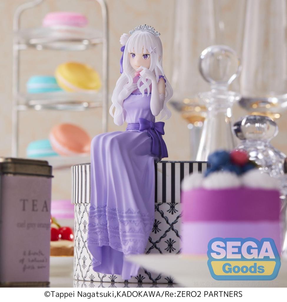 Starting Life in Another World Lost in Memories Premium Chokonose Figure Emilia Dress Up Party ReZero -
