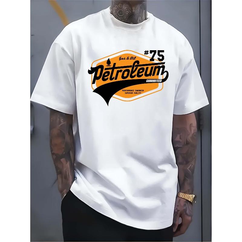 European Sizes Men s T - Shirt: Retro Fuel: Vintage Vibe Men s Tee S