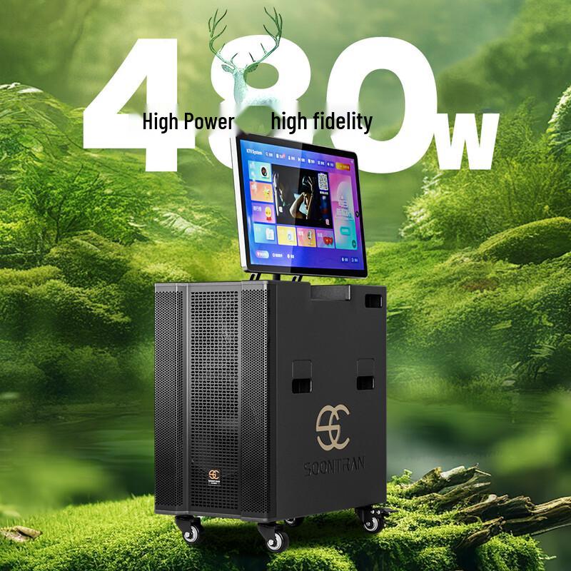 Songchuan Portable Karaoke & PA Speaker with Trolley