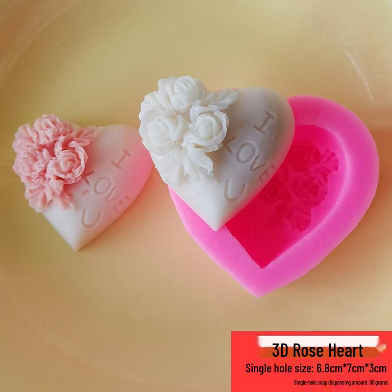 Silicone Soap Mold Making Set for DIY and Children's Homemade Breast Milk Soap