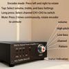Digital 100W 3 Inputs Control Remote Aluminum