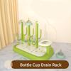Space Saving Baby Bottle Organizer With Rapid Drying Design And Plastic Construction Hygienic Feeding Accessories