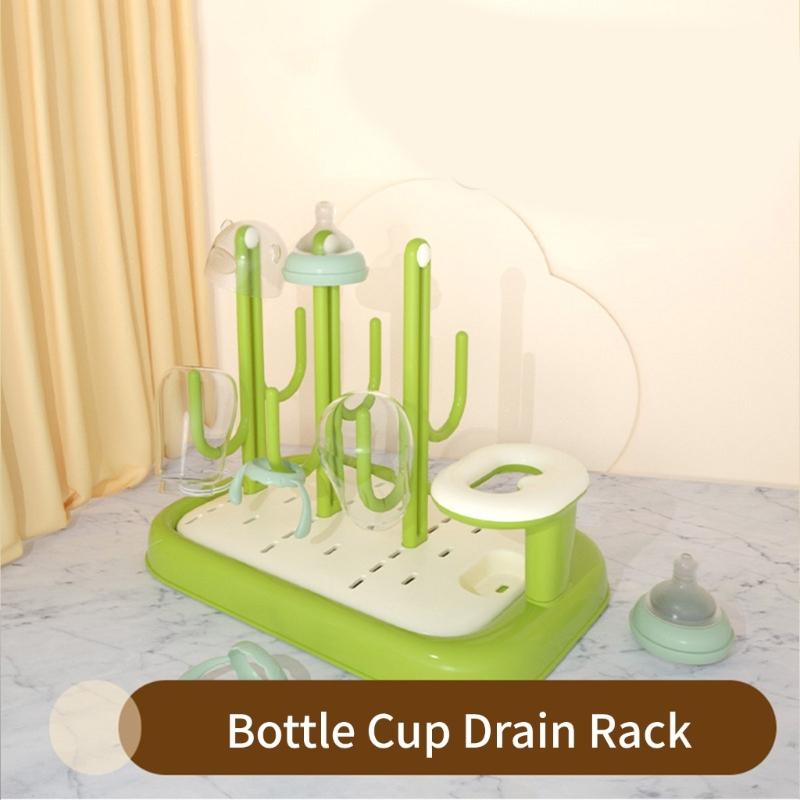 Space Saving Baby Bottle Organizer With Rapid Drying Design And Plastic Construction Hygienic Feeding Accessories