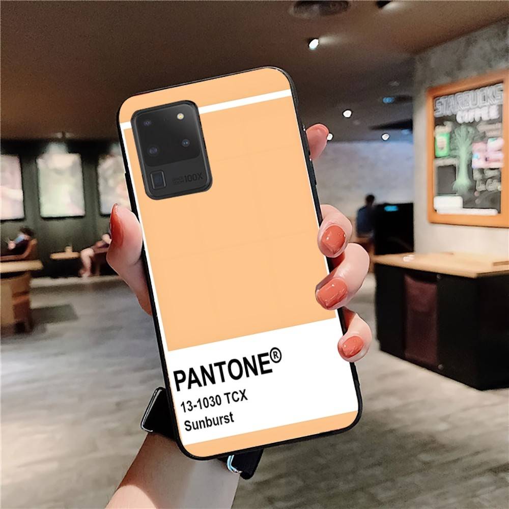 

Pantone Candy Color Phone Case For Samsung S 24 Fe 25 Ultra Plus 20 Lite 21 30 22 23 24 22 Ultra 5G Fundas Samsung S22 Plus 5G