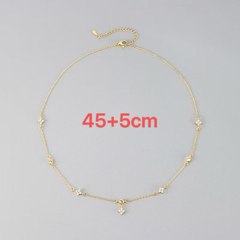 BenS Star Charms for Jewelry Making Mini Brass Cubic Zirconia Charm Necklace Jewelry Accessories Supplies P11