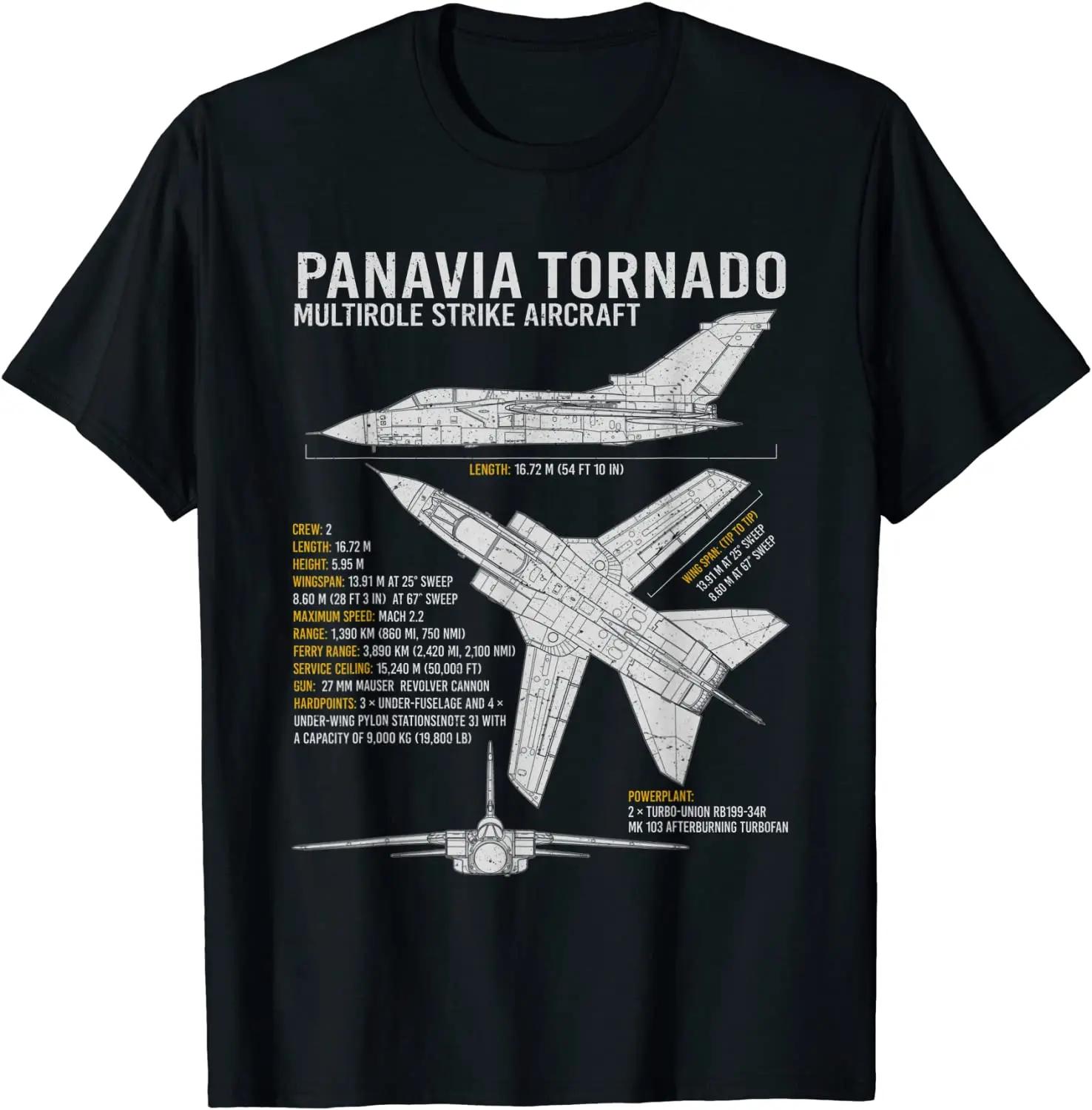 Tornado Aircraft RAF Jet Fighter Airplane Blueprint Warpl... XXXXL