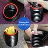 Portable Outdoor Fishing Car Trash Can Dustbin Telescopic Plastic Water Bucket