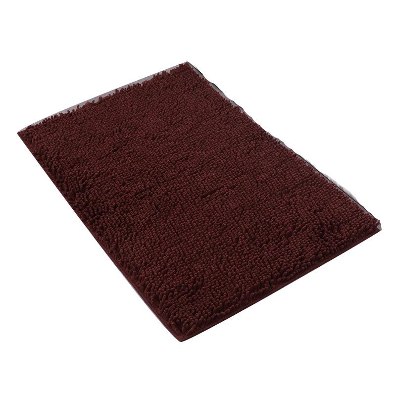 Chenille Non-slip Doormat: Water Absorbent Bathroom & Kitchen Mat