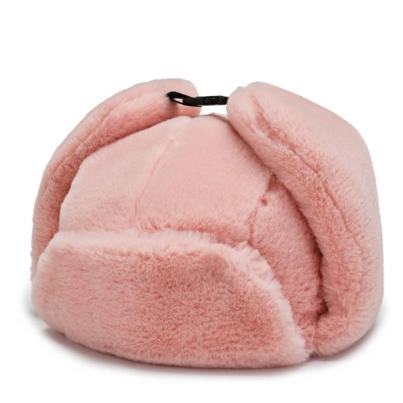 Winter Hunting Hat with Clasp Coldproof Winter Hat Cycling Earflap Hat