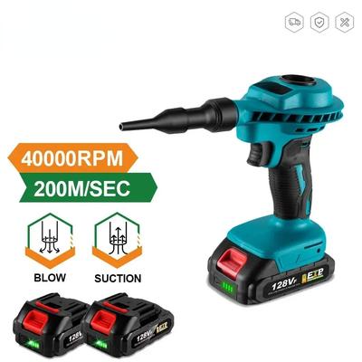 2 IN 1 Cordless Air Dust Machine Efficient Rechargeable Vacuum Clean Inflator Computer Cleaning Power Tool