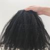 Kinky Straight Virgin Remy Brazilian Hair Drawstring Ponytail Extensions Clip in Pony Tail Women Hairpiece Long Water Wave Afro