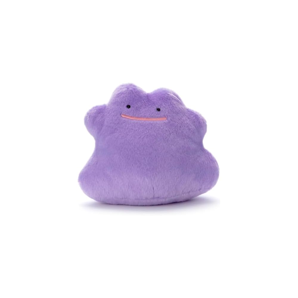 Pokemon Ditto Plush Toy 21cm Soft Stuffed Animal for Kids