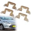 Front Brake Pad Shims 4 Piece Fitting Kit for Ford Fiesta MK7 2008-2017 Direct Fit LX0507 MBA1772 109 1772 KIT1158