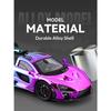 1/24 McLaren Electroplated Version of Senna Alloy Car Model Pull Back Children's Fun Play Parent-child Interactive Car