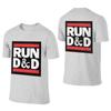 Run D And D Fitted Reversible Tshirt Street Lazy Home Comfort Cotton Tee