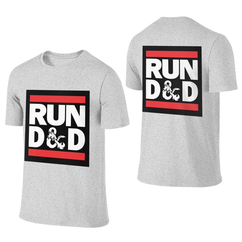 Run D And D Fitted Reversible Tshirt Street Lazy Home Comfort Cotton Tee