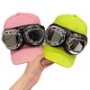 Pilot Hat With Sunglasses For Kids And Adults Windproof Sun Protection Stylish Streetwear
