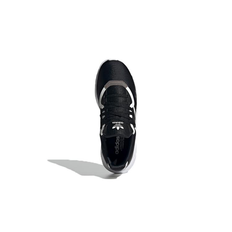 Adidas Originals Flex Collection El C Low top Sports Casual Shoes Black White Children Aged 3 7 Years Old FX5323