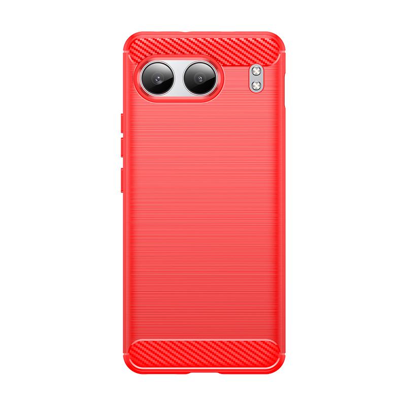 For Deksel OnePlus Nord 4 Deksel For Oneplus Nord 4 Capas Ny Telefon Støtfanger Bakside Armor Karbonfiber Myk TPU OnePlus Nord 4 Fundas
