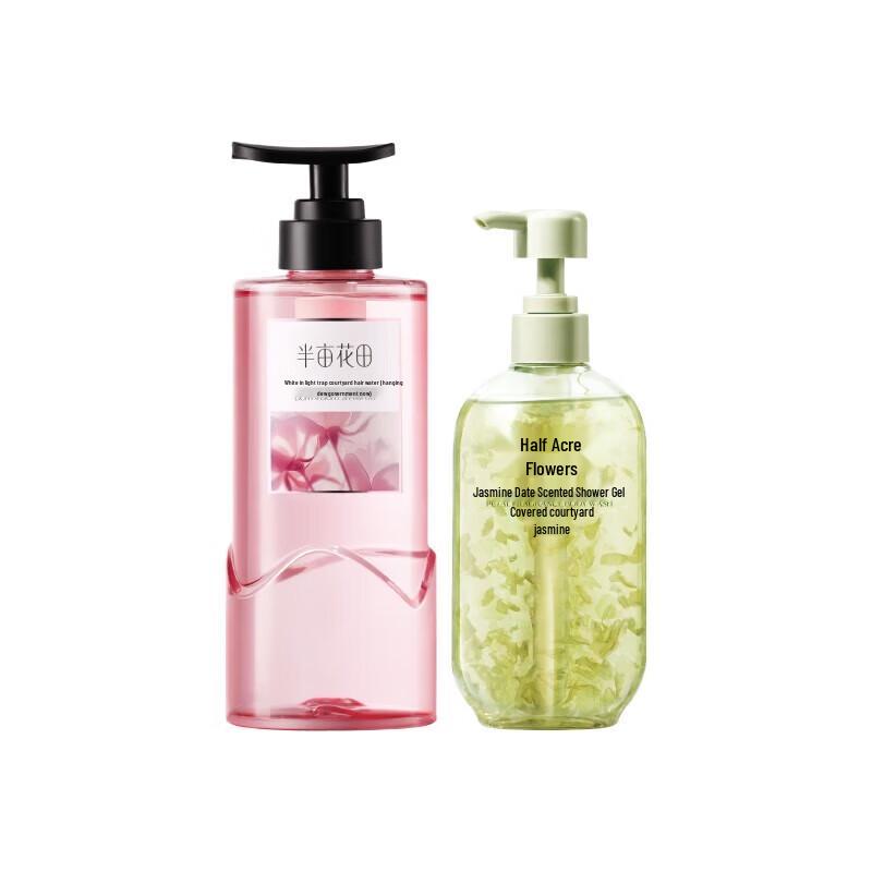 Banmutian Petal Shower Gel & Fresh Flower Shampoo Set