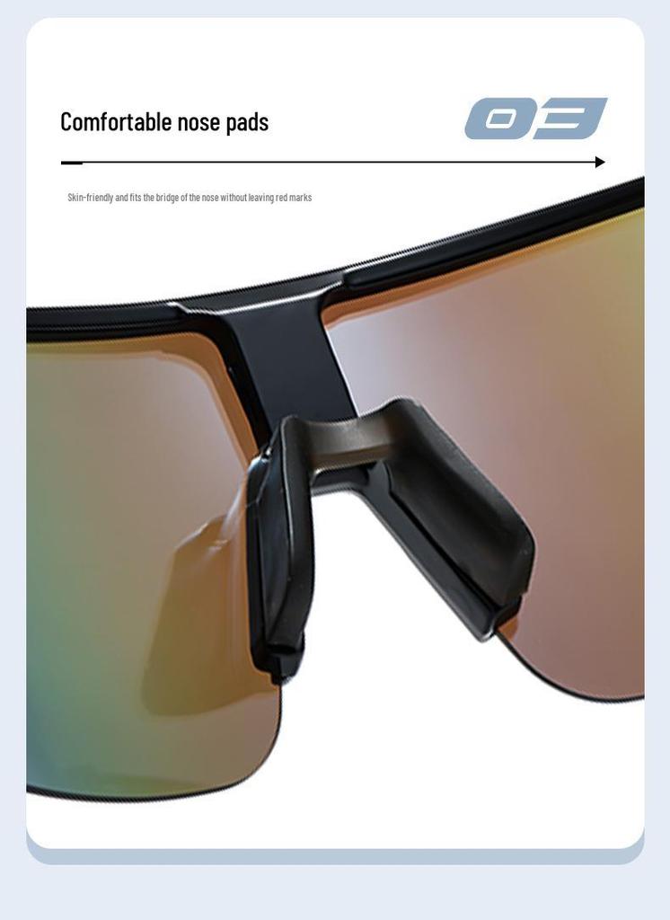 New Colorful Outdoor Cycling Sunglasses for Women & Men - European & American Style Sports Glasses