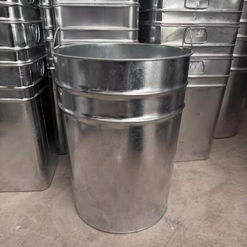 Thickened Galvanized Round Waste Bin Liner