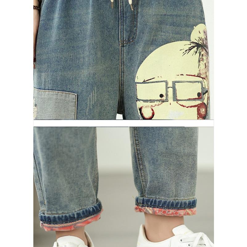 Dimanaf Pantaloni de vară pentru femei, talie înaltă, stil Harem, talie elastică, stil Plus Size 2025