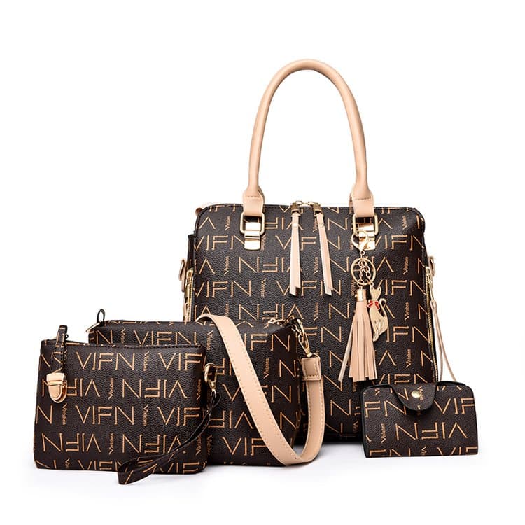 

Ladies Synthetic Leather Printed Crossbody Bag Handbag
