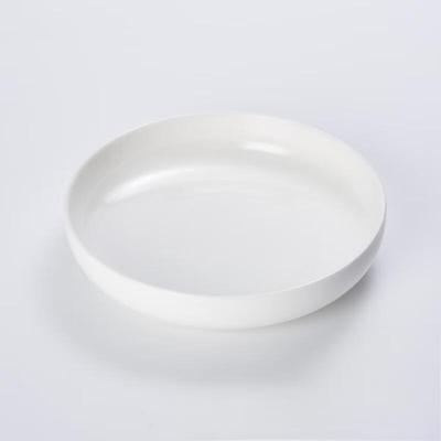 LISM Pure White Ceramic Salad Bowl Set (3-Piece)