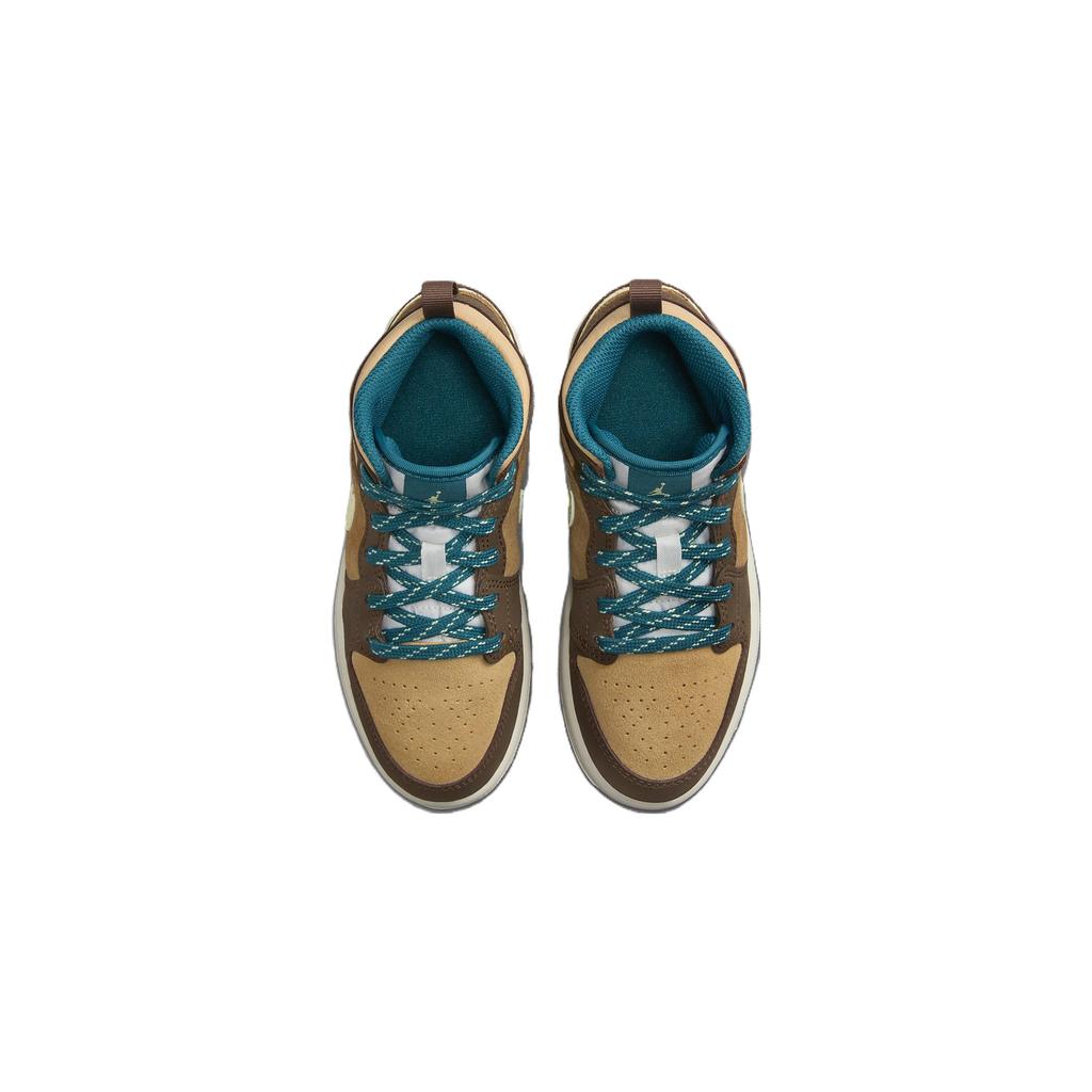 New Jordan 1 Mid SE Cacao Wow PS DZ6338-200