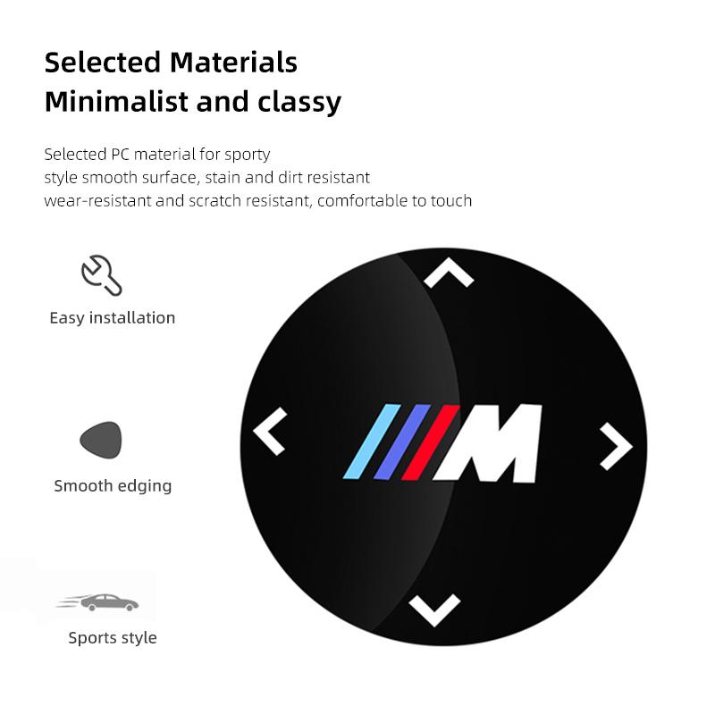 BMW Car Interior Multimedia Button Decor Sticker For BMW X1 X2 X3 X5 X4 X6 X7 G01 G02 M3 M4 M5 G30 G20 G22 G23 G26 520i 523i G07