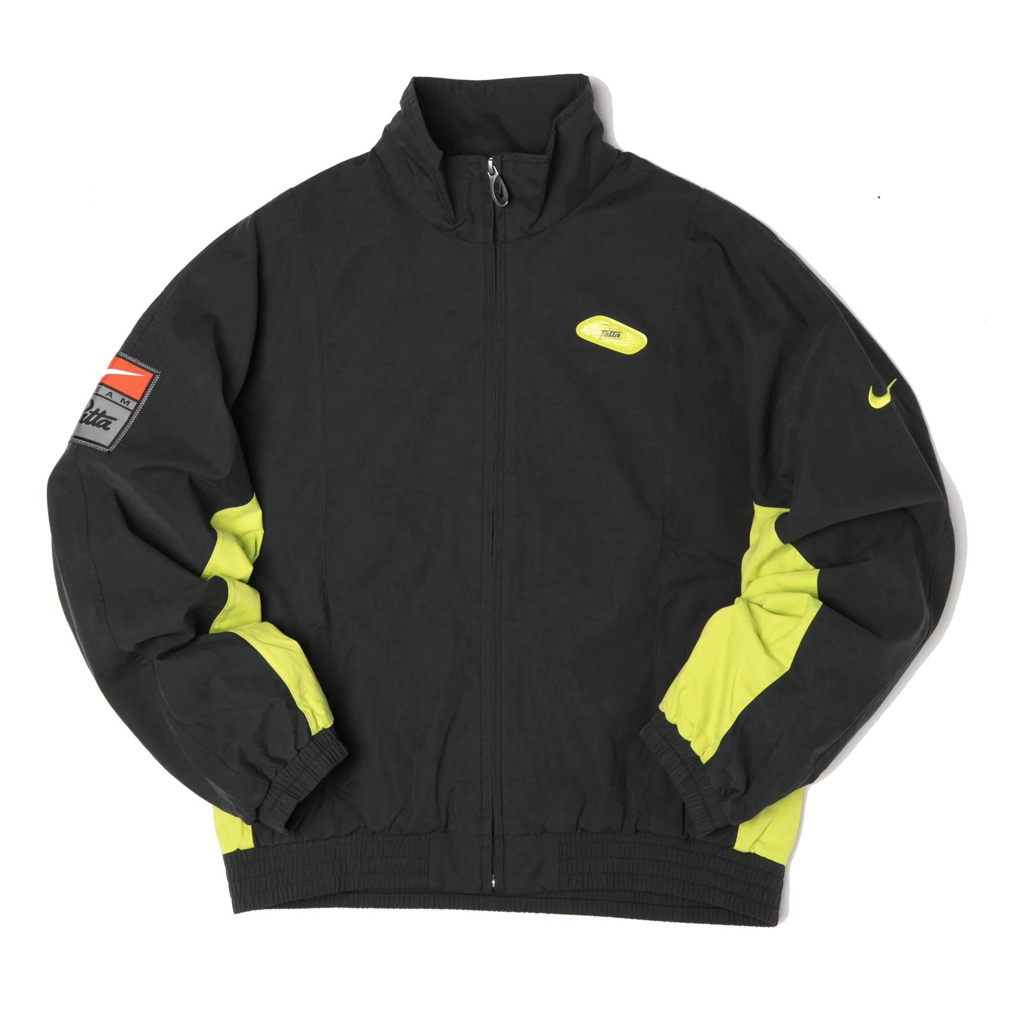 Nike x Patta Track Jacket Black Cyber Men s HJ0712-010 S