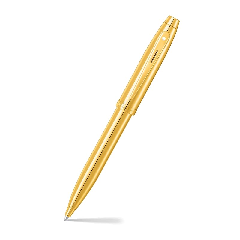

Шариковая ручка Sheaffer 100 9372 глянцевое PVD золото отделка PVD золото